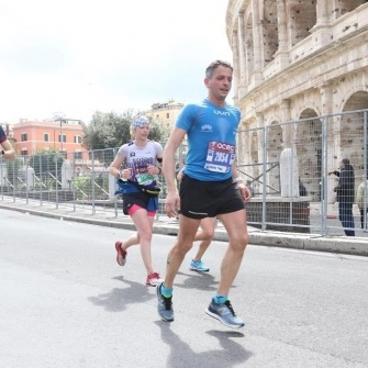 Maratona Internazionale di Roma  07 Aprile 2019 ATLETA GIUSEPPE SCOCCO